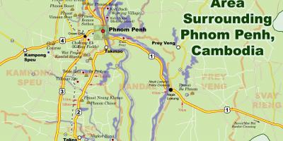 Χάρτης της πνομ πενχ, Καμπότζη
